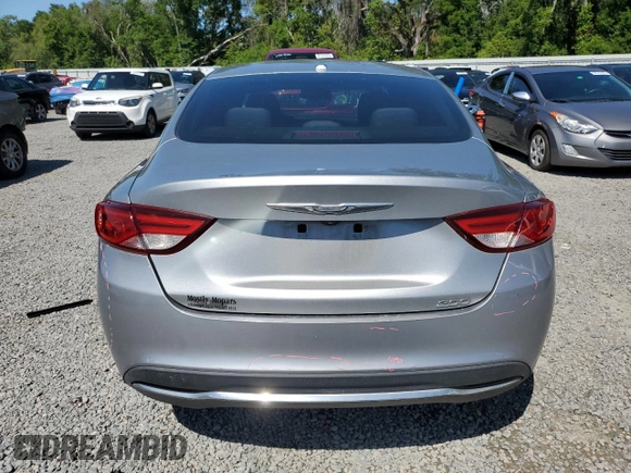 2015 Chrysler 200 Limited with VIN 1C3CCCAB0FN621700, listed as a Copart auction lot 52697045 with 207,556 mi miles and Salvage Title. Bid and sale history available at carsss.com. Image 6.