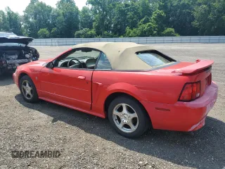 2003 Ford Mustang Deluxe with VIN 1FAFP44423F396045, listed as a Copart auction lot 60459935 with 243,215 mi miles and Salvage title. Bid and sale history available at DreamBid. Image 2.