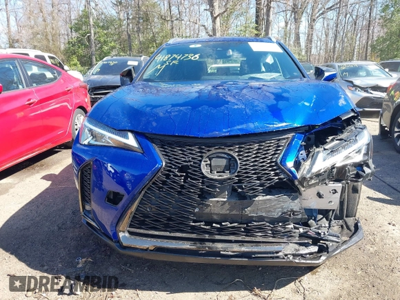 2021 Lexus UX with VIN JTHR9JBH1M2050209, listed as a IAAI auction lot 41874736 with 31,536 mi miles. Bid and sale history available at carsss.com. Image 11.