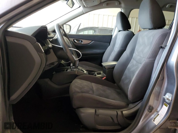 2016 Nissan Rogue S with VIN KNMAT2MT9GP661720, listed as a Copart auction lot 53524675 with 93,111 mi miles and Salvage Title. Bid and sale history available at DreamBid. Image 7.