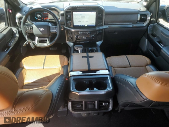 2023 Ford F-150 XL with VIN 1FTFW1E80PFC00462, listed as a Copart auction lot 50868535 with 23,119 mi miles and Salvage Title. Bid and sale history available at carsss.com. Image 8.