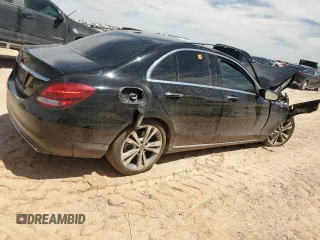 2018 Mercedes-Benz C 300 with VIN 55SWF4JB5JU281150, listed as a Copart auction lot 55307205 with Not provided miles and Salvage title. Bid and sale history available at DreamBid. Image 3.