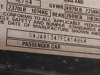 1985 Jaguar XJ with VIN SAJAV1347FC414864, listed as a IAAI auction lot 42118511 with 117,185 mi miles and . Bid and sale history available at DreamBid. Image 9.
