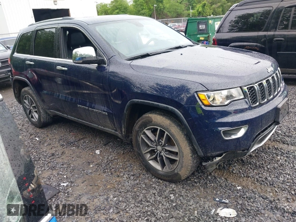 2018 Jeep Grand Cherokee Limited with VIN 1C4RJFBG8JC349148, listed as a IAAI auction lot 42451189 with 93,370 mi miles and . Bid and sale history available at DreamBid. Image 1.