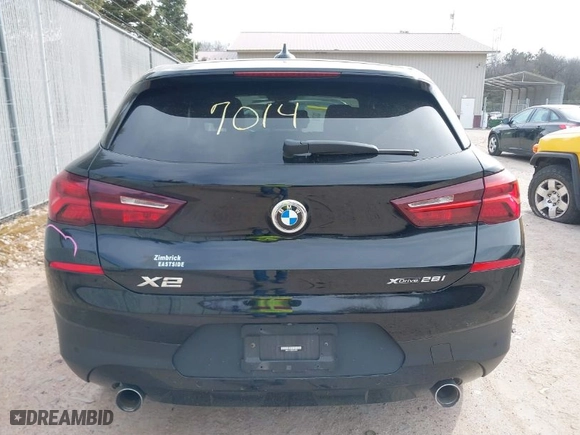 2022 BMW X2 xDrive28i with VIN WBXYJ1C09N5U38465, listed as a IAAI auction lot 41817014 with 46,954 mi miles. Bid and sale history available at carsss.com. Image 16.