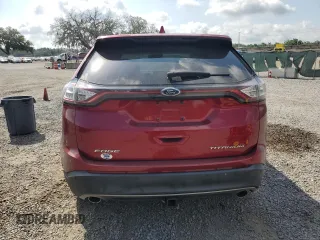 2015 Ford Edge Titanium z VIN 2FMPK3K81FBB11530, wystawiony jako Copart lot #57769795 z przebiegiem 108 844 mil mil oraz Szkoda całkowita • Salvage title. Historia ofert i sprzedaży dostępna na DreamBid. Obrazek 6.