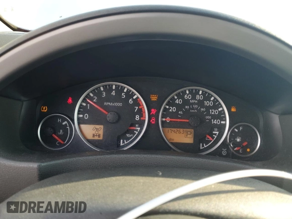 2005 Nissan Pathfinder LE with VIN 5N1AR18W85C732323, listed as a Copart auction lot 63536424 with 172,263 mi miles and Clean Title. Bid and sale history available at carsss.com. Image 9.