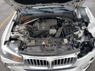 2016 BMW X3 xDrive28i with VIN 5UXWX9C58G0D63675, listed as a Copart auction lot 86893554 with 91,722 mi miles and Salvage Title. Bid and sale history available at carsss.com. Image 12.