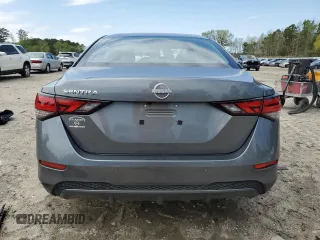 2024 Nissan Sentra S with VIN 3N1AB8BV4RY238946, listed as a Copart auction lot 51731525 with 8,675 mi miles and Salvage Title. Bid and sale history available at DreamBid. Image 6.
