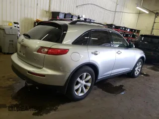 2005 Infiniti FX35 with VIN JNRAS08W45X219338, listed as a Copart auction lot 43074223 with 174,750 mi miles and Non Repairable. Bid and sale history available at carsss.com. Image 3.