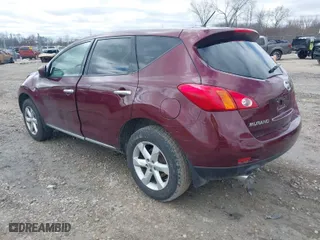 2010 Nissan Murano S with VIN JN8AZ1MU6AW001587, listed as a IAAI auction lot 42028005 with 157,172 mi miles. Bid and sale history available at carsss.com. Image 3.