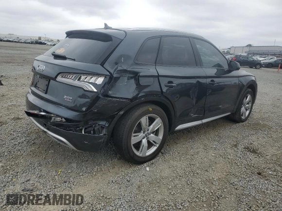 2018 Audi Q5 Premium с VIN WA1ANAFYXJ2077287, выставлен на аукционе Copart как лот 59800915 с пробегом 40 001 миль миль и Списание • Salvage title. История ставок и продаж доступна на DreamBid. Изображение 3.