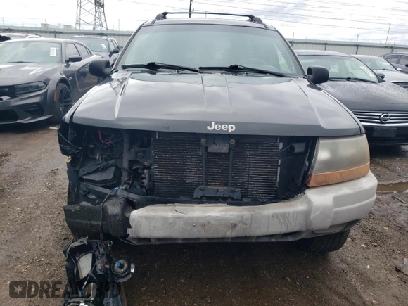 2000 Jeep Grand Cherokee Laredo with VIN 1J4GW48S7YC100739, listed as a Copart auction lot 89072965 with 150,333 mi miles and Salvage title. Bid and sale history available at DreamBid. Image 5.