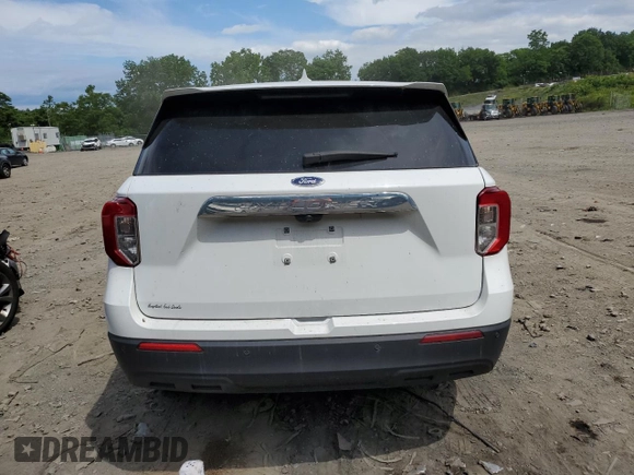 2020 Ford Explorer with VIN 1FMSK8BBXLGC10189, listed as a Copart auction lot 58836304 with Not Provided miles and Salvage Title. Bid and sale history available at carsss.com. Image 6.