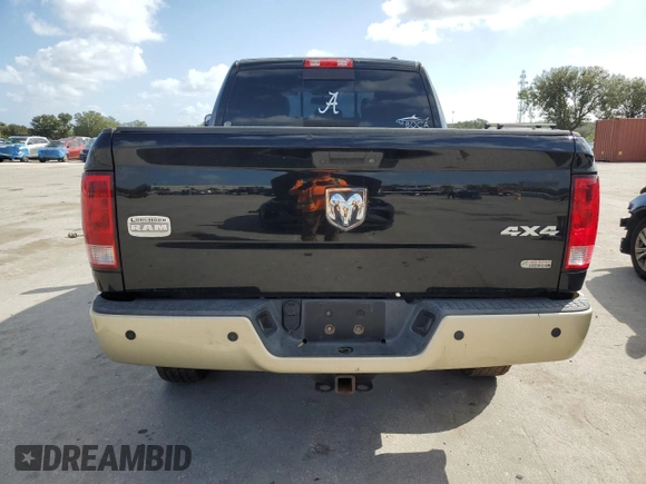 2012 Ram 2500 Laramie Longhorn with VIN 3C6UD5GL8CG253769, listed as a Copart auction lot 76203694 with 168,893 mi miles and Salvage title. Bid and sale history available at DreamBid. Image 6.