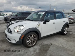 2011 MINI Countryman with VIN WMWZB3C53BWM00478, listed as a Copart auction lot 51389895 with 133,157 mi miles and Clean Title. Bid and sale history available at DreamBid. Image 1.