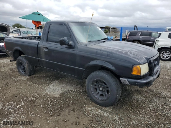 2004 Ford Ranger XL with VIN 1FTYR10U44PA58451, listed as a Copart auction lot 48611715 with 306,979 mi miles and Clean Title. Bid and sale history available at carsss.com. Image 4.