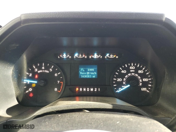 2018 Ford F-150 XL with VIN 1FTMF1EB9JKF96148, listed as a Copart auction lot 41754775 with 143,818 mi miles and Salvage Title. Bid and sale history available at carsss.com. Image 9.