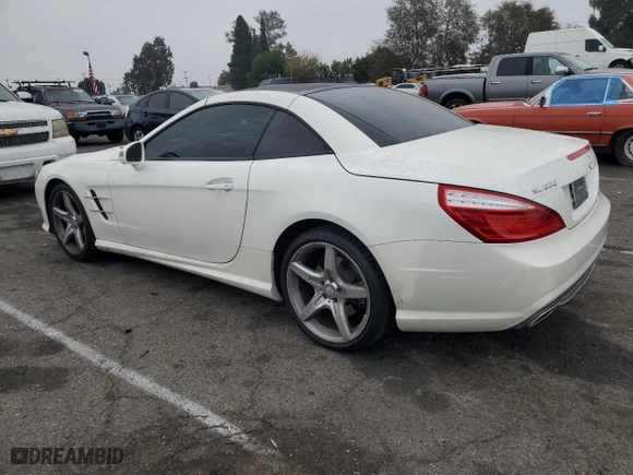 2015 Mercedes-Benz SL-Class SL 550 with VIN WDDJK7DA3FF036660, listed as a Copart auction lot 85599904 with 55,383 mi miles and Salvage Title. Bid and sale history available at carsss.com. Image 2.