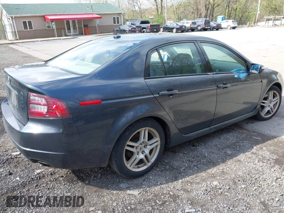 2007 Acura TL with VIN 19UUA66287A023249, listed as a IAAI auction lot 42091228 with 242,269 mi miles. Bid and sale history available at carsss.com. Image 4.