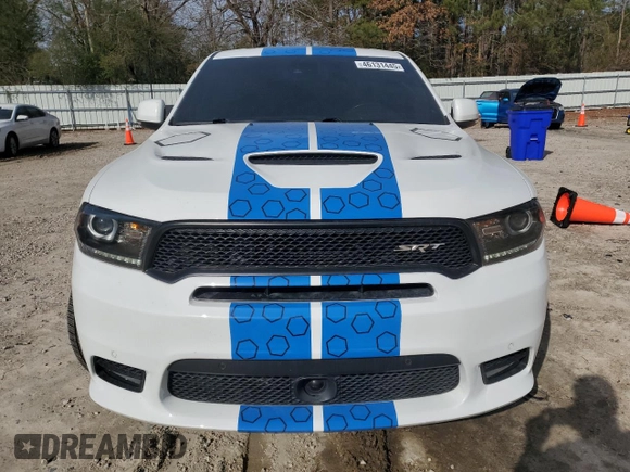 2020 Dodge Durango SRT with VIN 1C4SDJGJ2LC324636, listed as a Copart auction lot 46131445 with 40,694 mi miles and Salvage Title. Bid and sale history available at DreamBid. Image 5.