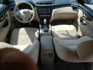 2015 Nissan Rogue SV with VIN KNMAT2MT6FP551478, listed as a Copart auction lot 51217215 with 47,083 mi miles and Salvage Title. Bid and sale history available at DreamBid. Image 8.