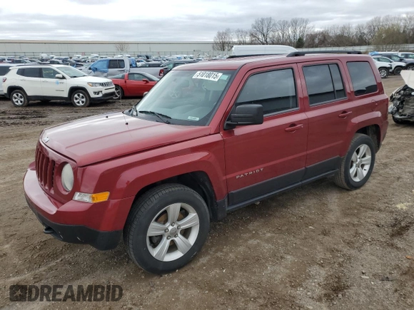 2014 Jeep Patriot Sport with VIN 1C4NJRBB1ED845705, listed as a Copart auction lot 51018015 with 140,516 mi miles and Clean Title. Bid and sale history available at carsss.com. Image 1.