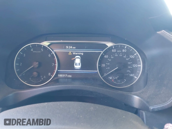 2022 Nissan Altima SV with VIN 1N4BL4DW5NN309758, listed as a IAAI auction lot 42101369 with 100,317 mi miles and . Bid and sale history available at DreamBid. Image 7.