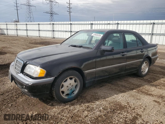 1999 Mercedes-Benz C 230/260/280/320 with VIN WDBHA24G9XA716840, listed as a Copart auction lot 49605205 with 56,535 mi miles and Clean title. Bid and sale history available at DreamBid. Image 1.