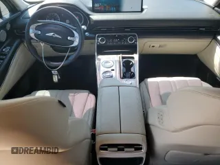 2021 Genesis GV80 with VIN KMUHB4SB5MU040802, listed as a Copart auction lot 71497074 with 45,321 mi miles and Salvage title. Bid and sale history available at DreamBid. Image 8.