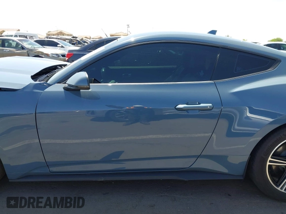 2024 Ford Mustang EcoBoost with VIN 1FA6P8THXR5140195, listed as a IAAI auction lot 42268566 with 11,032 mi miles and . Bid and sale history available at DreamBid. Image 15.