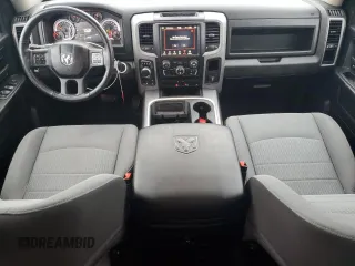2021 Ram 1500 Tradesman with VIN 1C6RR7FG3MS573549, listed as a Copart auction lot 41591475 with 18,806 mi miles and Salvage title. Bid and sale history available at DreamBid. Image 8.
