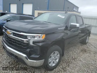 2023 Chevrolet Silverado 1500 LT with VIN 1GCUDDED1PZ318286, listed as a Copart auction lot 48467675 with 34,441 mi miles and Non Repairable. Bid and sale history available at carsss.com. Image 1.