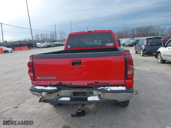 2006 Chevrolet Silverado 2500HD LT1 with VIN 1GCHK23D96F164778, listed as a IAAI auction lot 41153858 with NaN miles. Bid and sale history available at carsss.com. Image 16.