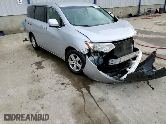 2012 Nissan Quest SL with VIN JN8AE2KP9C9039153, listed as a Copart auction lot 49385855 with 184,811 mi miles and Non Repairable. Bid and sale history available at carsss.com. Image 15.