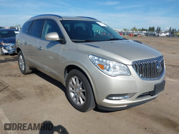 2015 Buick Enclave Leather with VIN 5GAKVBKD4FJ277406, listed as a IAAI auction lot 42020127 with Not Provided miles and . Bid and sale history available at carsss.com. Image 1.