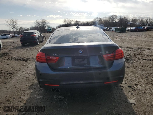 2015 BMW 4 Series 428i xDrive с VIN WBA4A7C59FD414133, выставлен на аукционе Copart как лот 48684955 с пробегом 116 997 миль миль и Списание • Salvage title. История ставок и продаж доступна на DreamBid. Изображение 6.