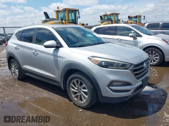 2016 Hyundai Tucson Sport with VIN KM8J33A25GU233478, listed as a IAAI auction lot 42109517 with 81,039 mi miles. Bid and sale history available at carsss.com. Image 1.
