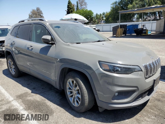 2020 Jeep Cherokee Altitude with VIN 1C4PJLLB4LD615593, listed as a Copart auction lot 58412635 with 95,697 mi miles and Salvage title. Bid and sale history available at DreamBid. Image 4.