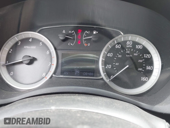 2014 Nissan Sentra SV with VIN 3N1AB7AP9EY210616, listed as a IAAI auction lot 42392077 with 106,486 mi miles and . Bid and sale history available at DreamBid. Image 7.