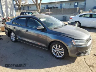 2012 Volkswagen Jetta Sedan SE w/Convenience & Sunroof PZEV with VIN 3VWBP7AJ9CM362993, listed as a Copart auction lot 87474134 with 95,376 mi miles and Salvage Title. Bid and sale history available at carsss.com. Image 4.