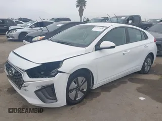 2022 Hyundai Ioniq Blue with VIN KMHC65LC7NU280672, listed as a IAAI auction lot 42432826 with 11,486 mi miles and . Bid and sale history available at DreamBid. Image 2.