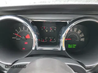 2007 Ford Mustang GT Deluxe with VIN 1ZVHT82H075356342, listed as a Copart auction lot 82543924 with 38,367 mi miles and Salvage Title. Bid and sale history available at carsss.com. Image 9.