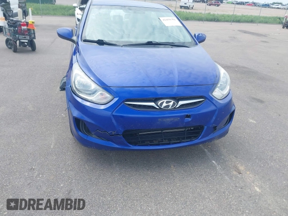 2013 Hyundai Accent GLS with VIN KMHCT4AEXDU422146, listed as a IAAI auction lot 42458301 with 177,335 mi miles and . Bid and sale history available at DreamBid. Image 6.