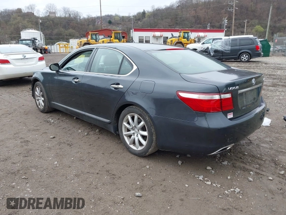 2007 Lexus LS 460 z VIN JTHBL46F275001780, wystawiony jako IAAI lot #41921719 z przebiegiem 65 407 mil mil oraz . Historia ofert i sprzedaży dostępna na DreamBid. Obrazek 3.