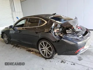 2023 Genesis G70 2.0T with VIN KMTG34TA6PU131312, listed as a Copart auction lot 84861294 with 31,613 mi miles and Non Repairable. Bid and sale history available at DreamBid. Image 2.