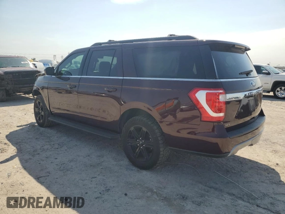 2021 Ford Expedition Max XLT with VIN 1FMJK1HT3MEA44100, listed as a Copart auction lot 43753625 with 85,031 mi miles and Salvage title. Bid and sale history available at DreamBid. Image 2.