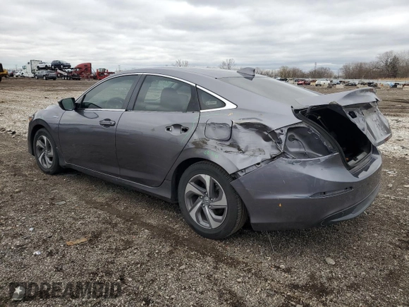 2019 Honda Insight EX with VIN 19XZE4F58KE031476, listed as a Copart auction lot 50836245 with 103,894 mi miles and Salvage Title. Bid and sale history available at DreamBid. Image 2.