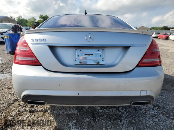 2013 Mercedes-Benz S 550 with VIN WDDNG7DB2DA522009, listed as a Copart auction lot 54538145 with Not Provided miles and Salvage Title. Bid and sale history available at DreamBid. Image 6.