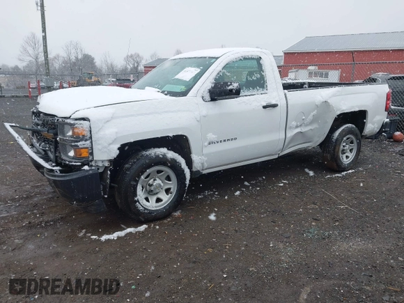 2015 Chevrolet Silverado 1500 Work Truck with VIN 1GCNCPEH5FZ326546, listed as a IAAI auction lot 41554204 with 27,053 mi miles and . Bid and sale history available at DreamBid. Image 17.